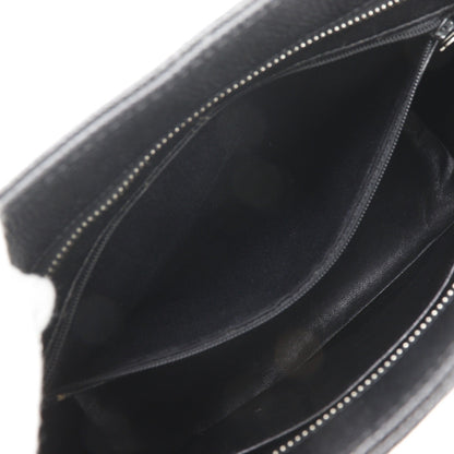 Chanel Medallion Tote Quilted Caviar, Black, Leather, Tote Bag