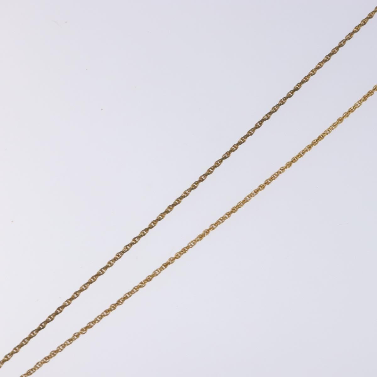 Christian Dior CD Round Pendant Necklace Metal, GOLD, METAL, Necklace