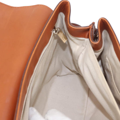 Salvatore Ferragamo Virna Satchel Leather, BROWN, LEATHER, Shoulder bag