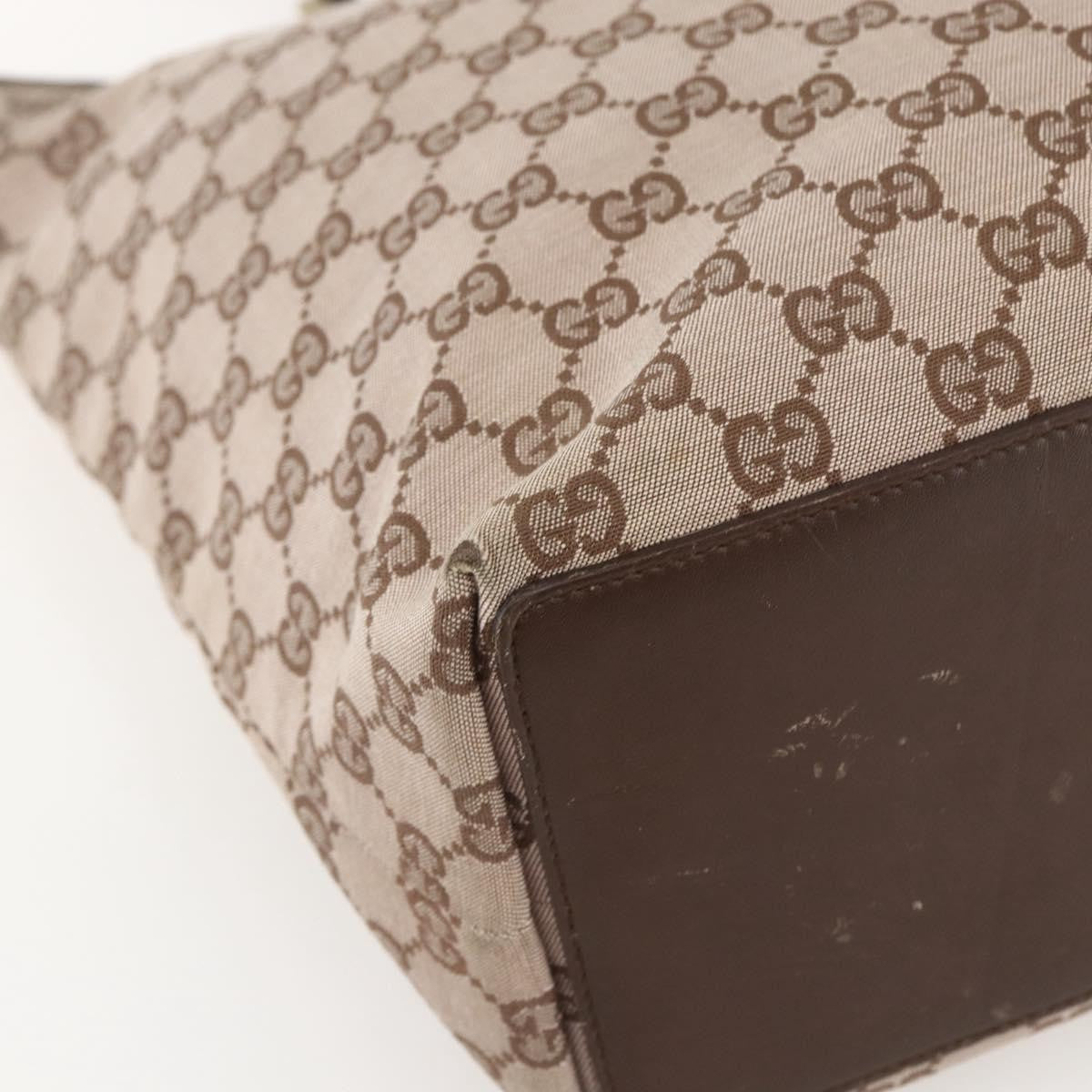 Gucci Vintage tote Canvas, BEIGE, CANVAS, Tote bag