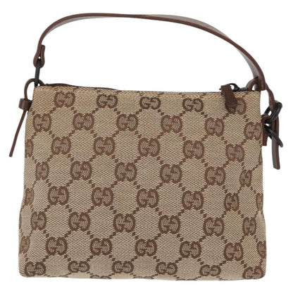 Gucci Abbey Canvas Leather, BEIGE, CANVAS, Shoulder bag