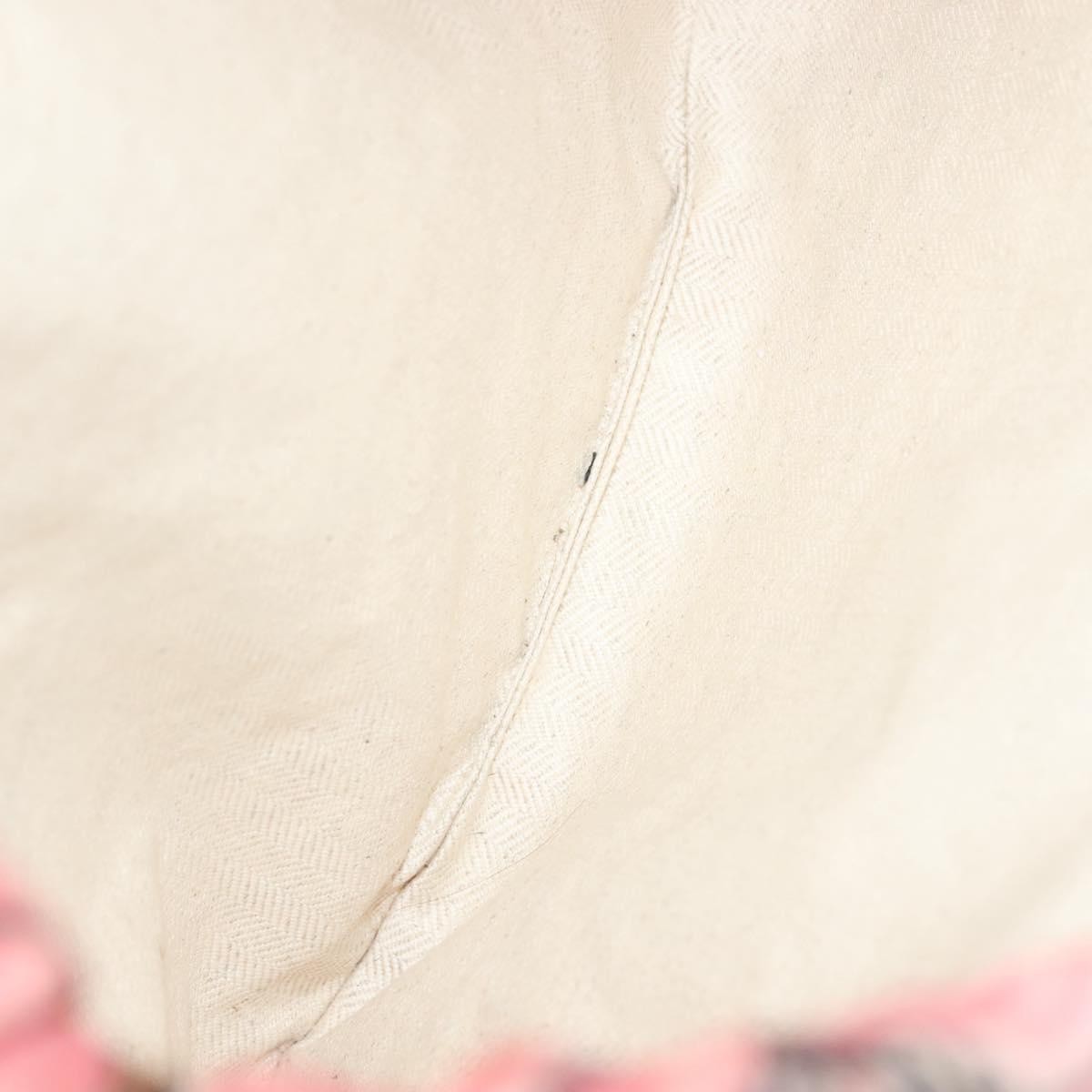 Loewe Drawstring Pouch Printed Canvas, PINK, CANVAS, Clutche & pouche