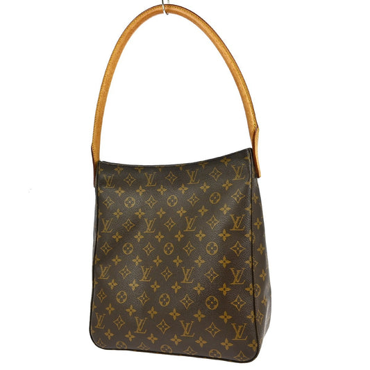 Louis Vuitton Looping Handbag Monogram Canvas, BROWN, CANVAS, Shoulder bag