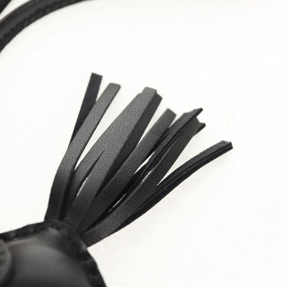 Hermes So Black GriGri Rodeo Bag Charm Leather, BLACK, LEATHER, Charms and Keychains