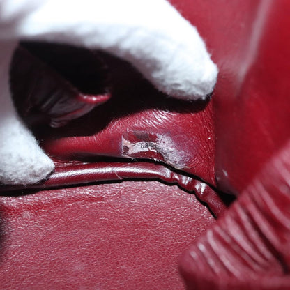 Chanel Vintage Cosmetic Case Quilted Lambskin, BLACK, LEATHER, Clutche & pouche