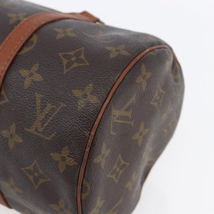 Louis Vuitton Papillon Handbag Monogram Canvas, BROWN, CANVAS, Handbag