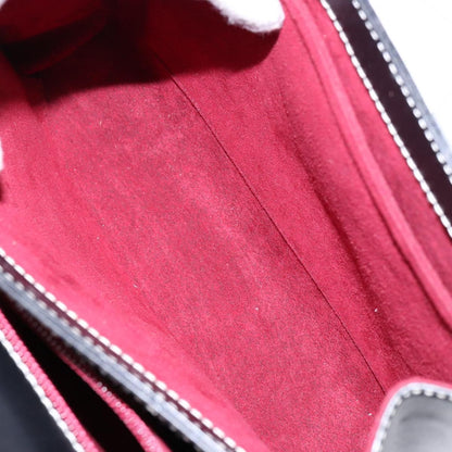 Salvatore Ferragamo Gancini Convertible Top Handle Bag Leather, BLACK, LEATHER, Handbag