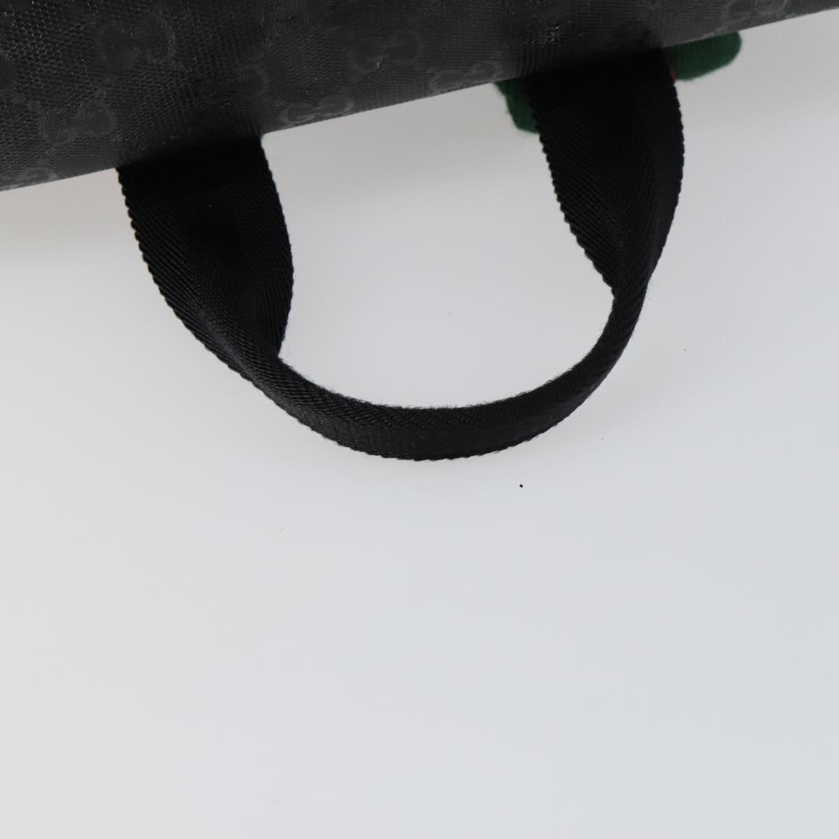 Gucci Buckle Backpack GG Imprime, BLACK, CANVAS, Backpack