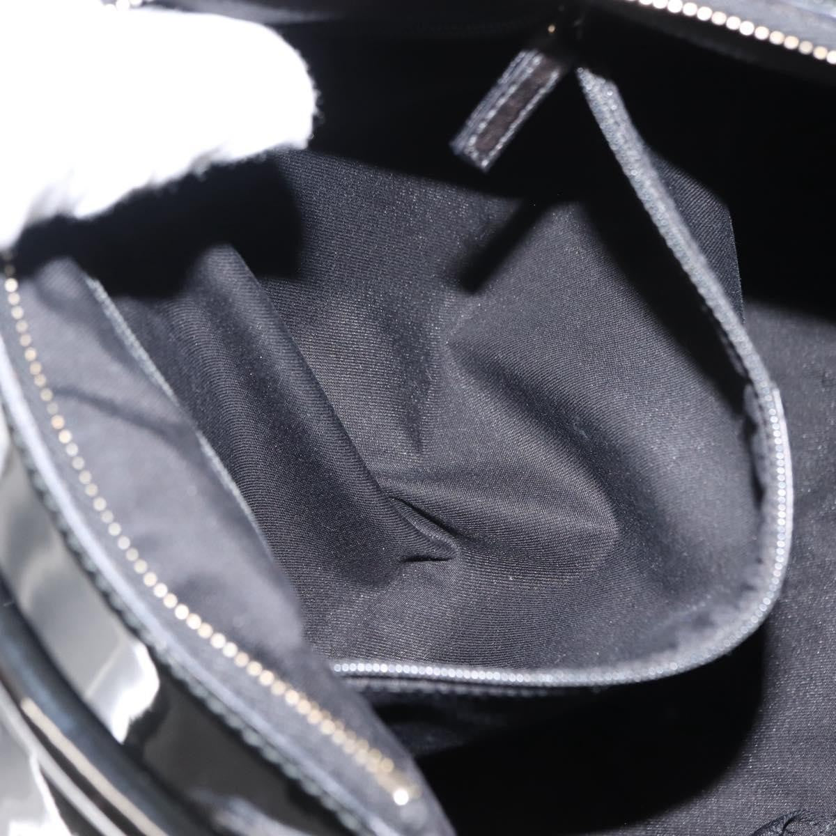 Gucci D Ring Hobo Patent, BLACK, PATENT_LEATHER, Shoulder bag