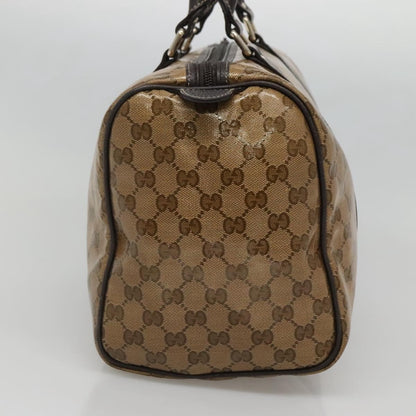 Gucci Joy Boston Bag GG Imprime, BEIGE, CANVAS, Travel bag