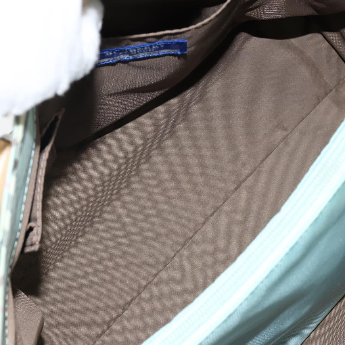 Burberry Nova Check Tote Nylon, BLUE, NYLON, Tote bag