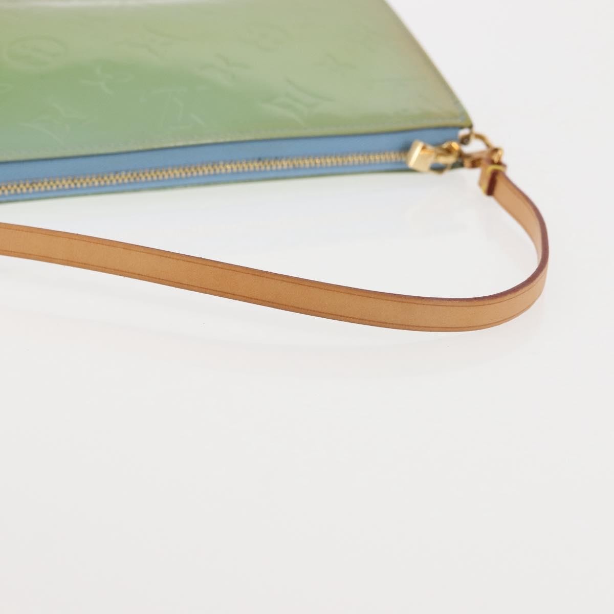 Louis Vuitton Lexington Pochette Monogram Vernis, BLUE, PATENT_LEATHER, Clutche & pouche