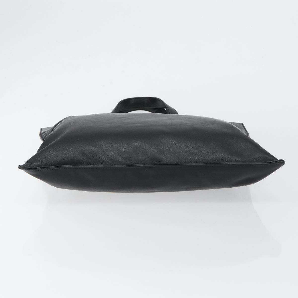 Loewe Vintage Anagram Tote Leather, BLACK, LEATHER, Tote bag