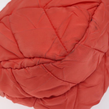 Prada Vintage Zip Handbag Tessuto, ORANGE, NYLON, Handbag