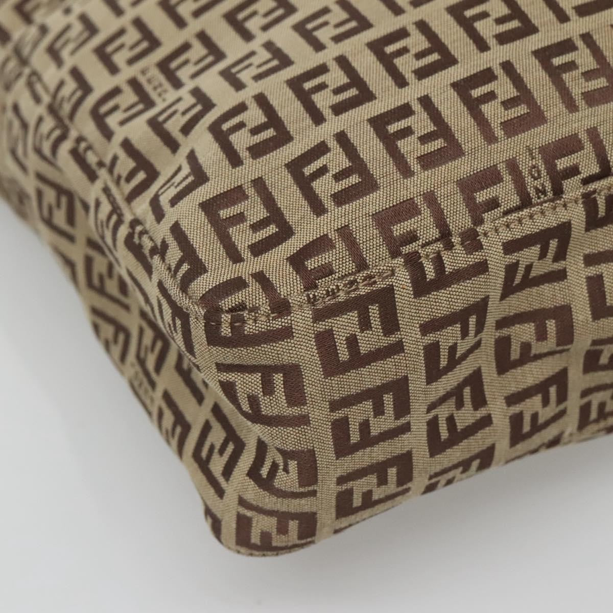 Fendi Zucca Tote bag Canvas, BEIGE, CANVAS, Tote bag