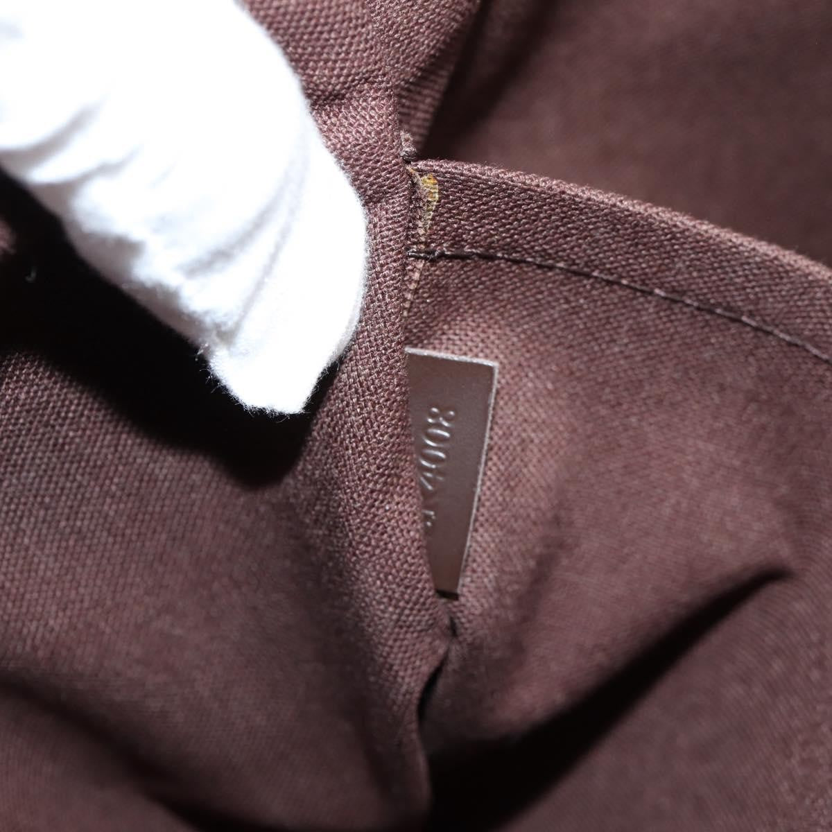 Louis Vuitton Brooklyn Handbag Damier, BROWN, CANVAS, Handbag