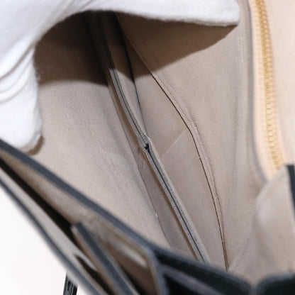 Chloe Faye Shoulder Bag Leather and Suede, KHAKI, SUEDE, Shoulder bag