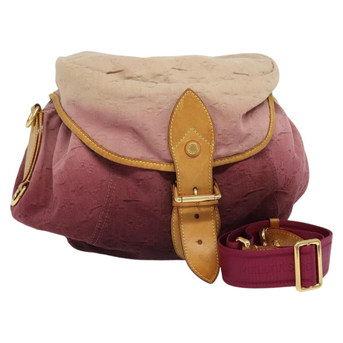 Louis Vuitton Sunshine Handbag Denim, PINK, DENIM_JEANS, Handbag