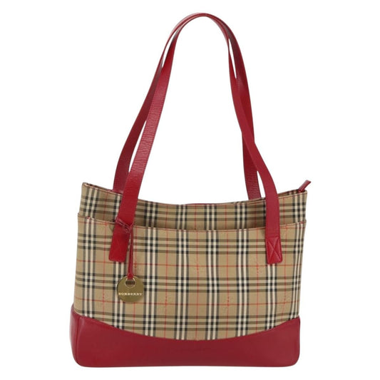 Burberry Nova Check Tote canvas check pattern, BEIGE, CANVAS, Tote bag