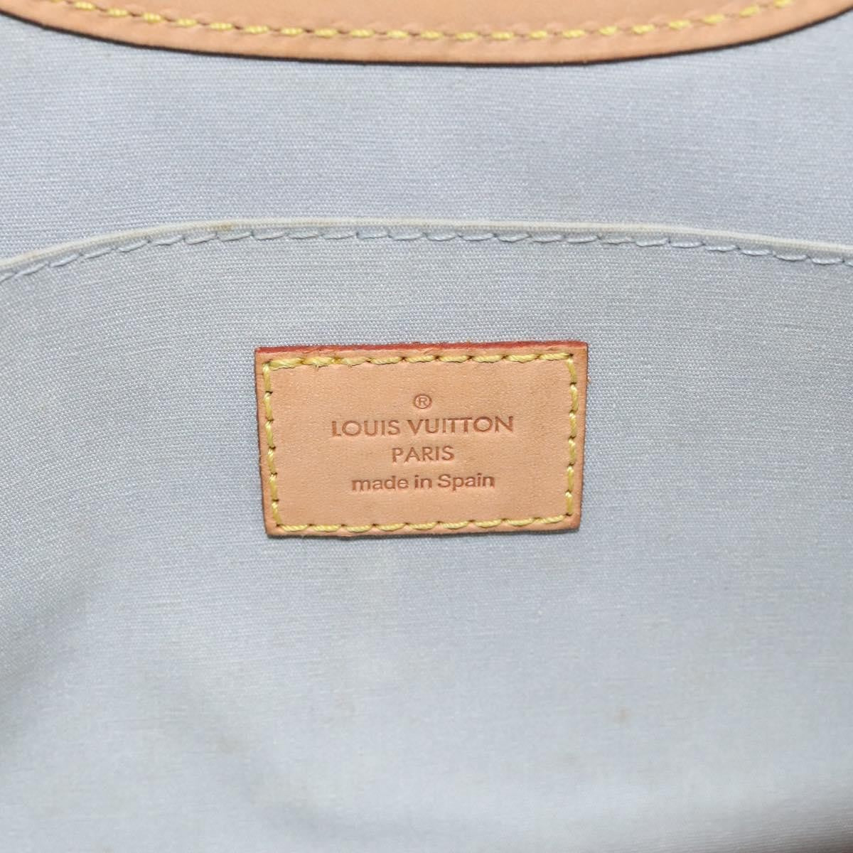 Louis Vuitton Roxbury Drive Handbag Monogram Vernis, BEIGE, PATENT_LEATHER, Handbag