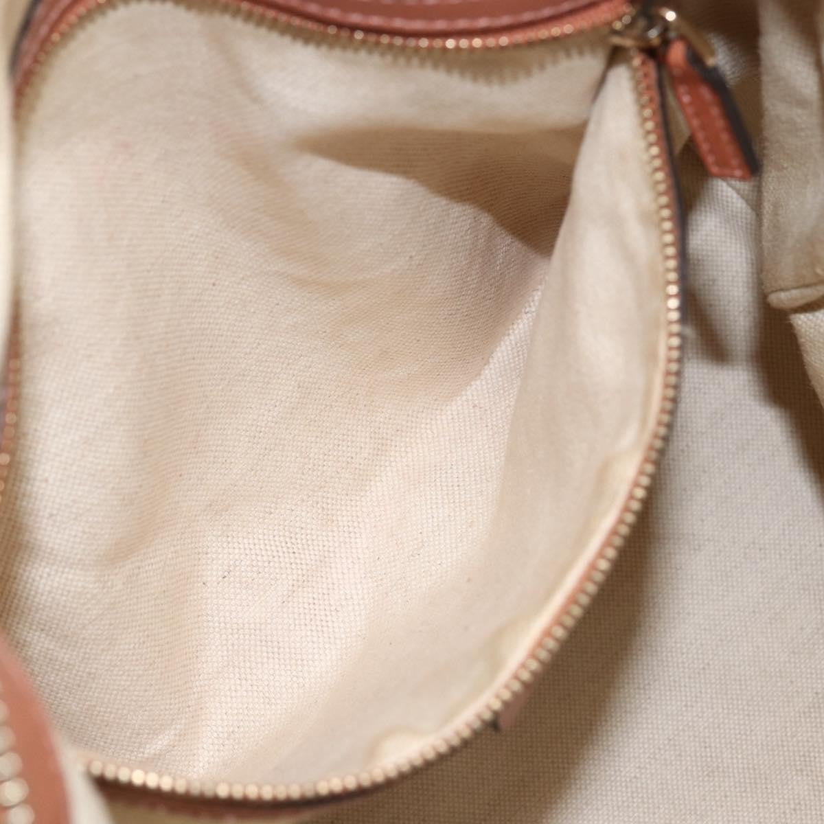 Gucci Vintage tote Canvas, BROWN, CANVAS, Tote bag