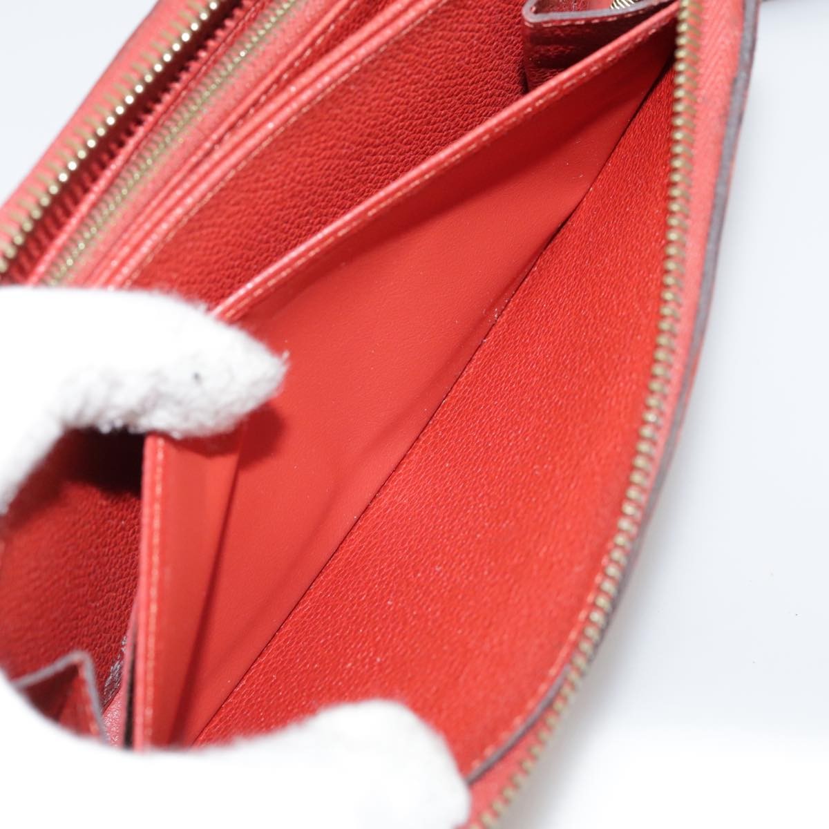 Louis Vuitton Portefeuille zippy Monogramme Empreinte Monogramme Empreinte, RED, LEATHER, Wallets