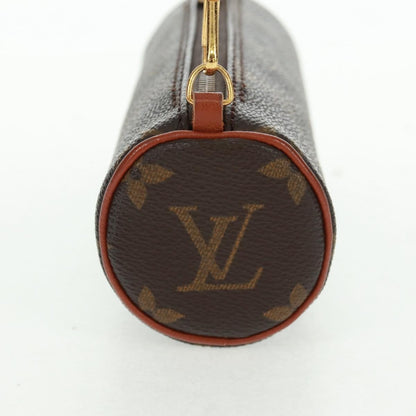 Louis Vuitton Papillon Pochette Monogram Canvas, BROWN, CANVAS, Clutche & pouche