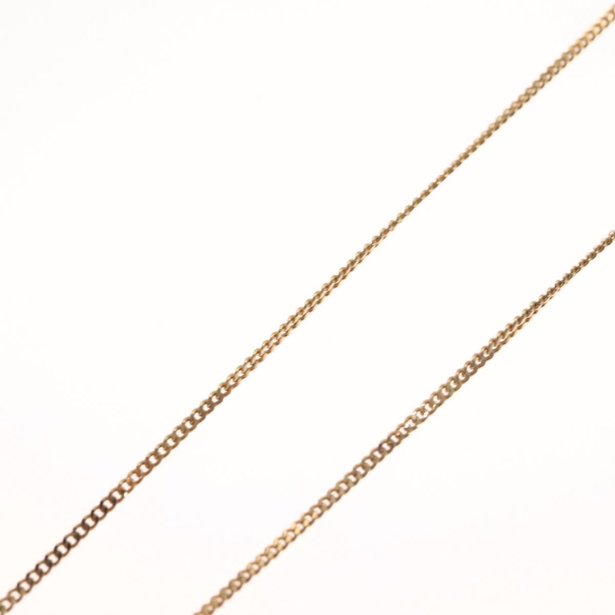 Christian Dior CD Pendant Necklace Gold-plated, GOLD, METAL, Necklace