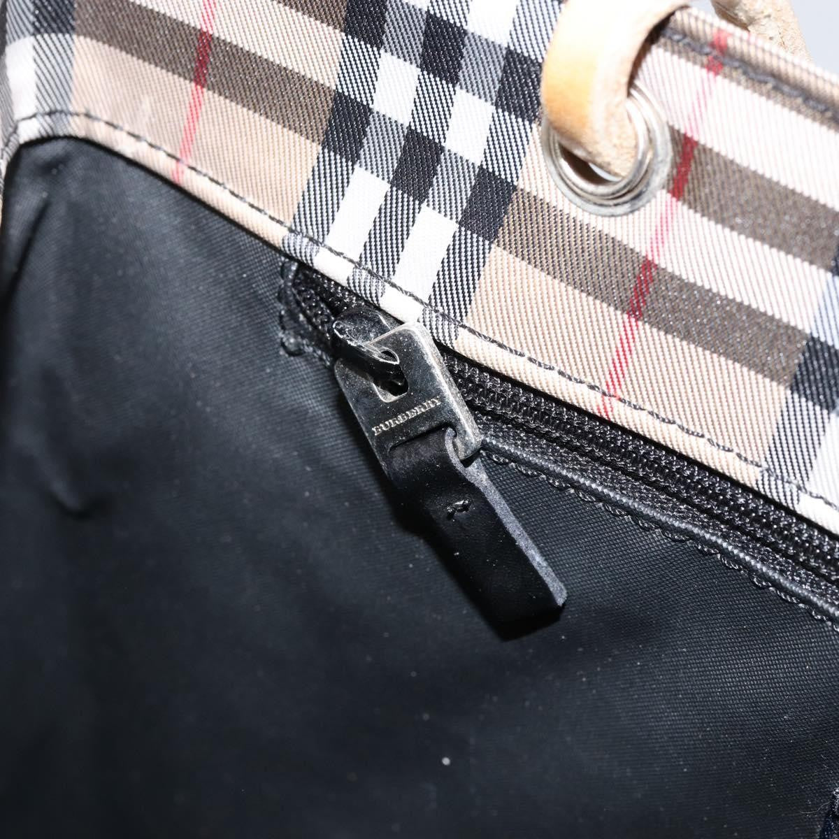 Burberry Nova Check Tote Nylon, BEIGE, NYLON, Tote bag