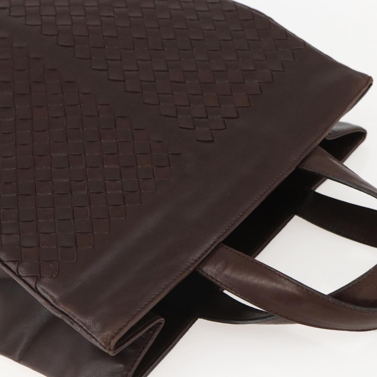 Bottega Veneta Intrecciato Handbag Leather, BROWN, LEATHER, Handbag