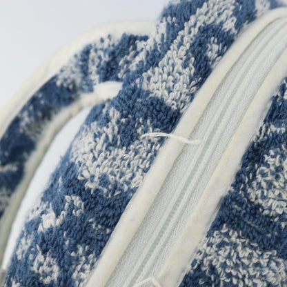 Christian Dior Vintage Trotter Handbag Canvas, BLUE, CANVAS, Handbag