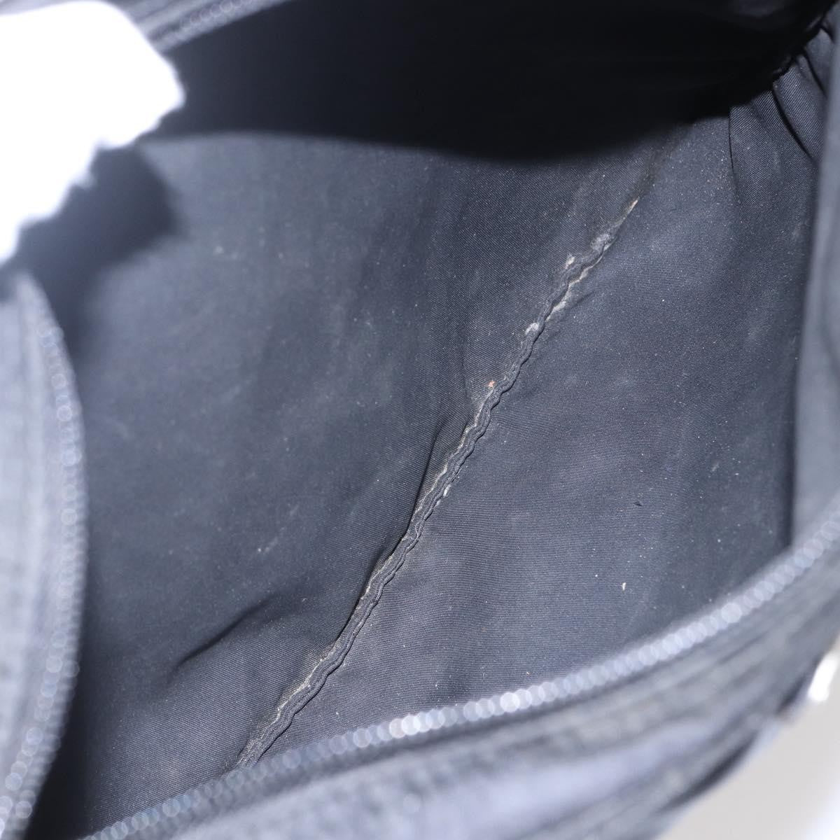 Prada Flat Messenger Bag Tessuto, BLACK, NYLON, Shoulder bag