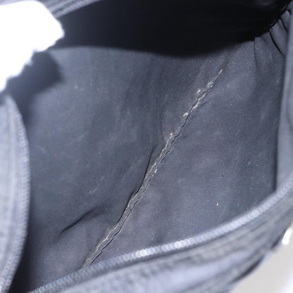 Prada Flat Messenger Bag Tessuto, BLACK, NYLON, Shoulder bag