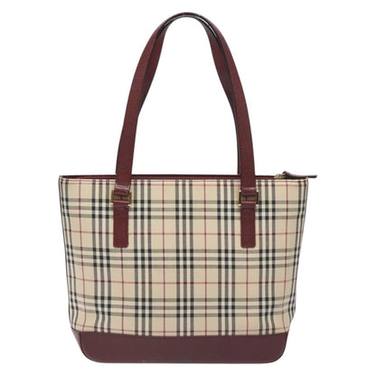 Burberry Nova Check Tote canvas check pattern, BEIGE, CANVAS, Tote bag