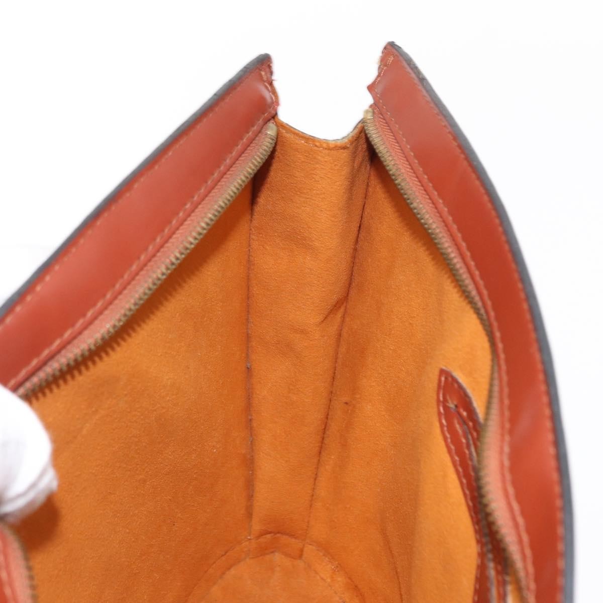 Louis Vuitton Saint Jacques Handbag Epi Leather, BROWN, LEATHER, Handbag