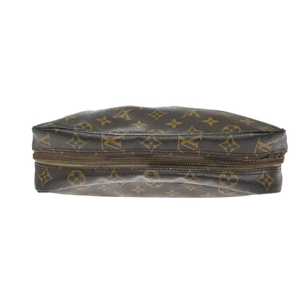 Louis Vuitton Trousse Toilette Monogram Canvas, BROWN, LEATHER, Clutche & pouche