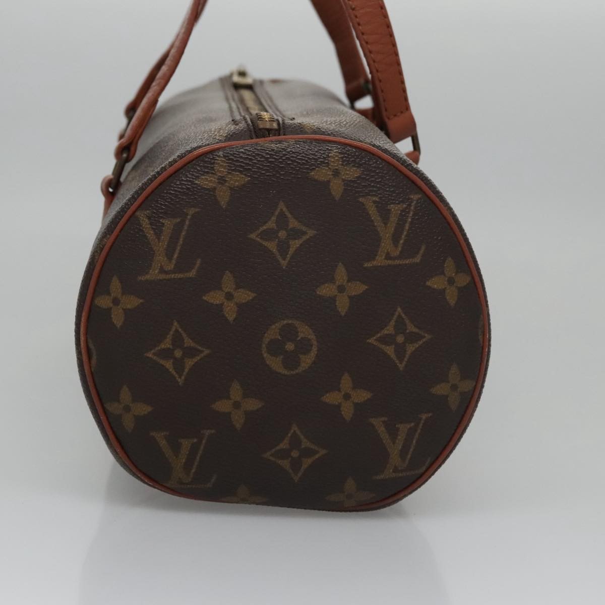 Louis Vuitton Papillon Handbag Monogram Canvas, BROWN, CANVAS, Handbag