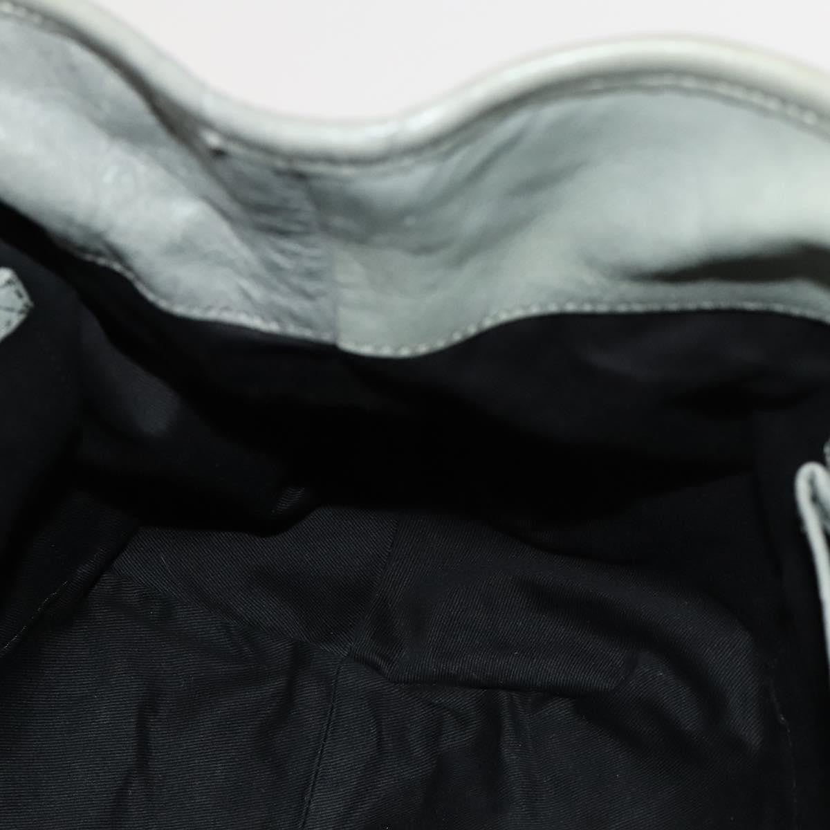 Chloe Ethel Handbag Leather, GRAY, LEATHER, Handbag