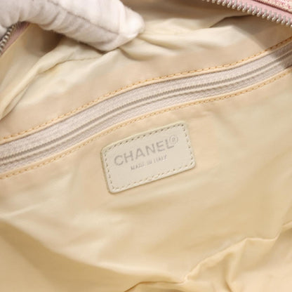 Chanel Travel Line Satchel Nylon, PINK, NYLON, Handbag