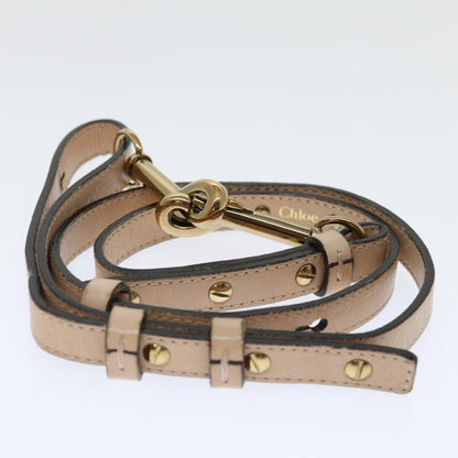 Chloe Ethel Tote Leather, BEIGE, LEATHER, Tote bag