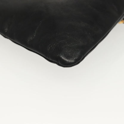 Prada Bow Shoulder Bag Vernice Saffiano Leather, BLACK, LEATHER, Shoulder bag