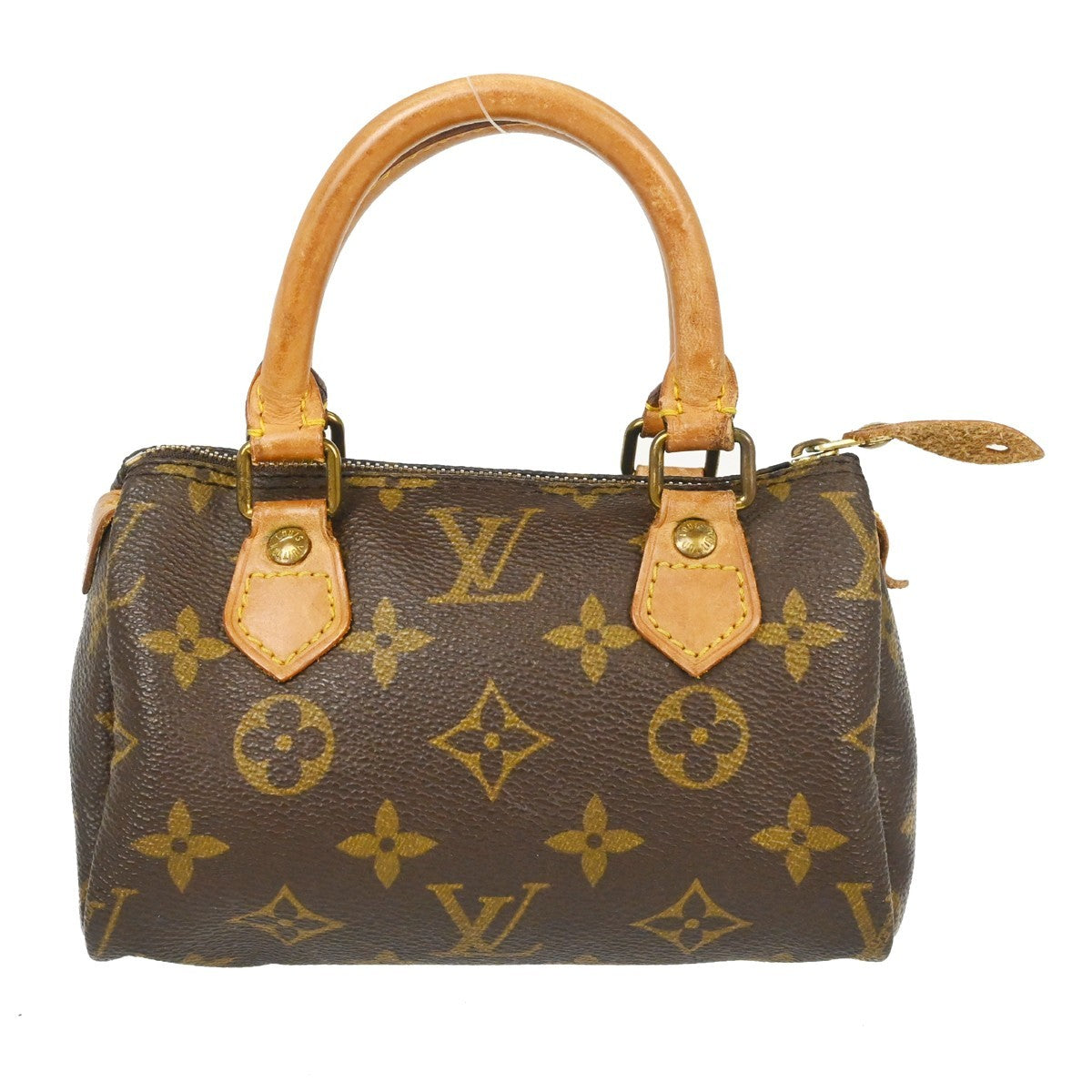 Louis Vuitton Speedy Mini HL Handbag Monogram Canvas, Brown, Canvas, Handbag