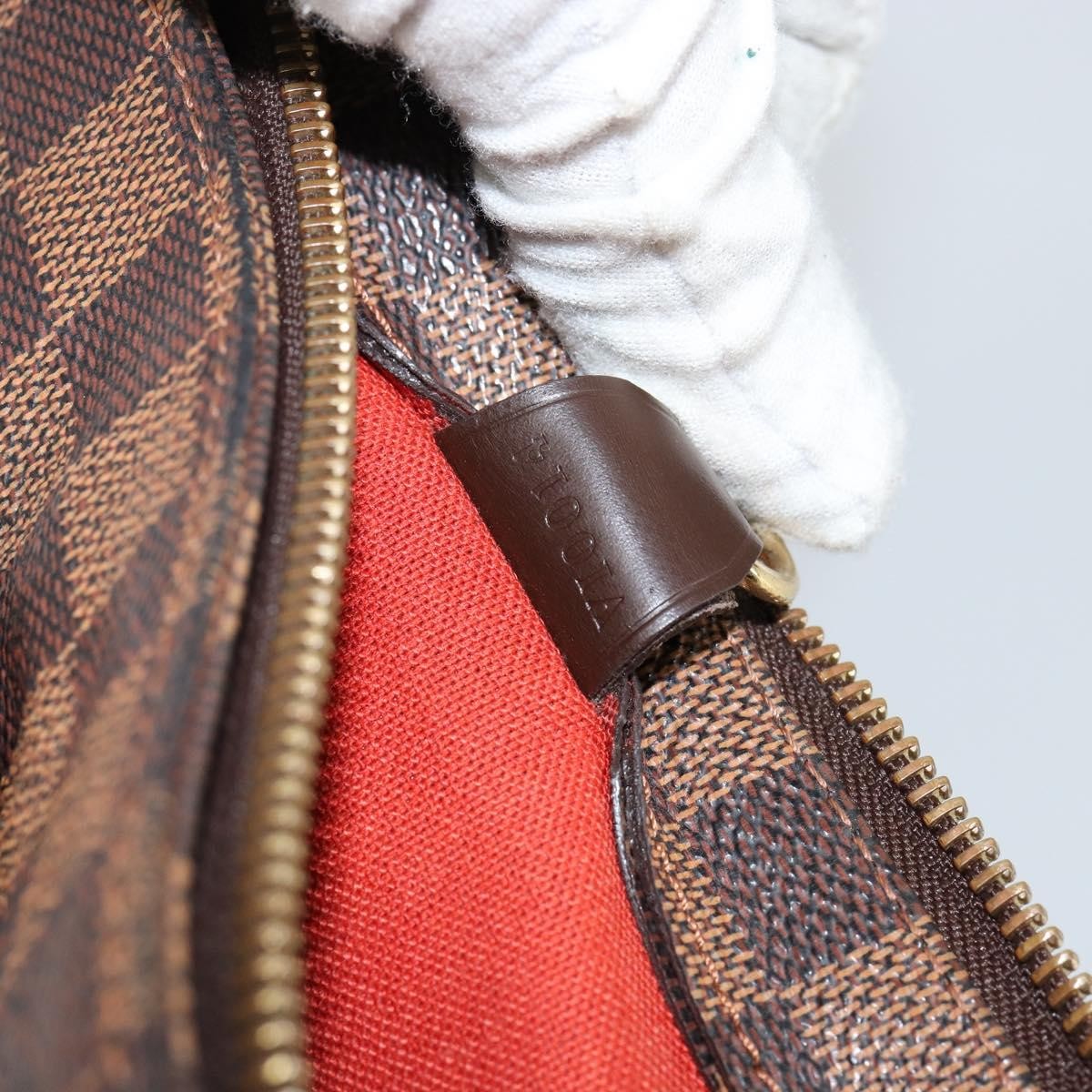 Louis Vuitton Cabas Piano Damier, BROWN, CANVAS, Tote bag