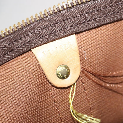 Louis Vuitton Keepall Bag Monogram Canvas, BROWN, CANVAS, Travel bag