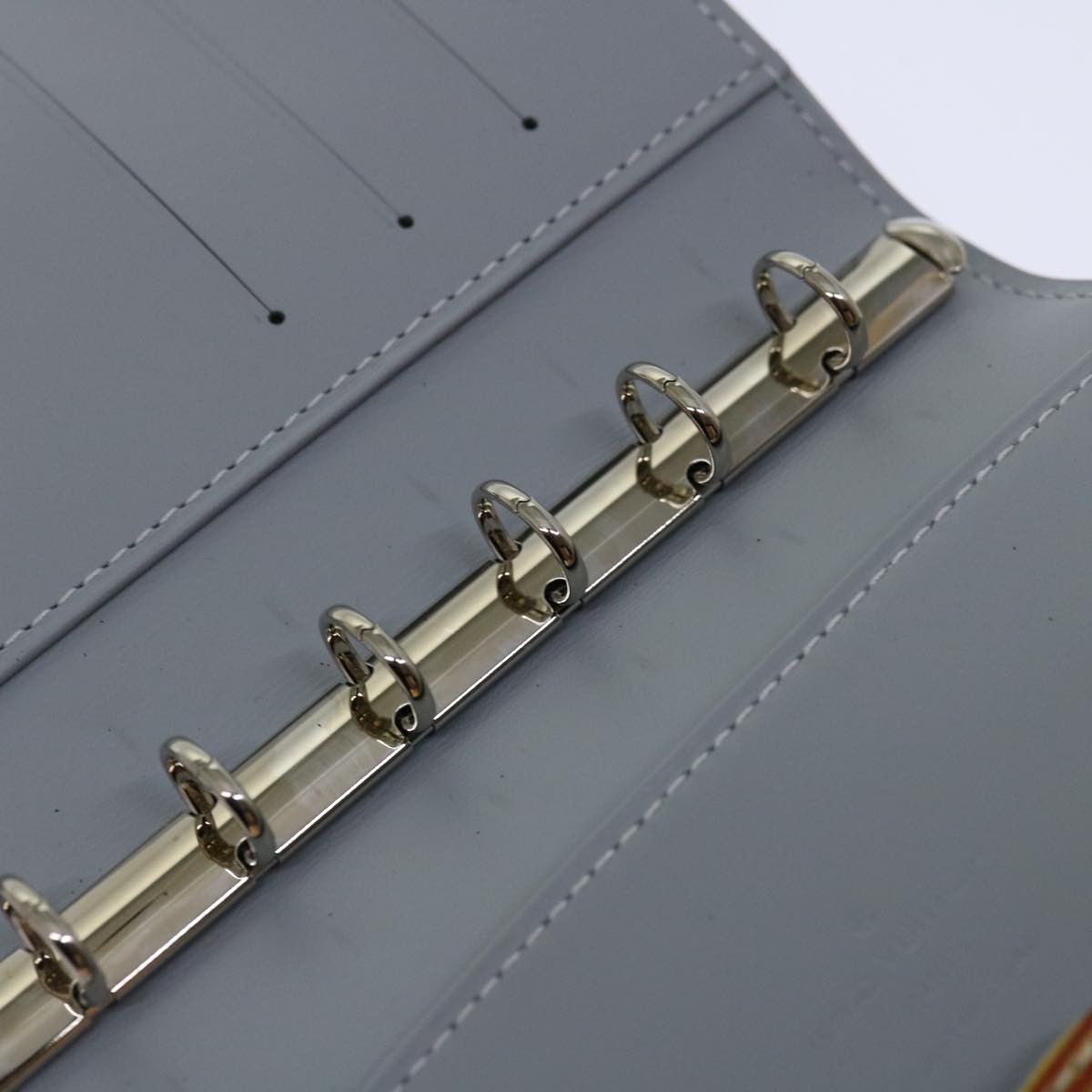 Louis Vuitton Agenda Cover Epi Leather, ORANGE, PATENT_LEATHER, Wallets