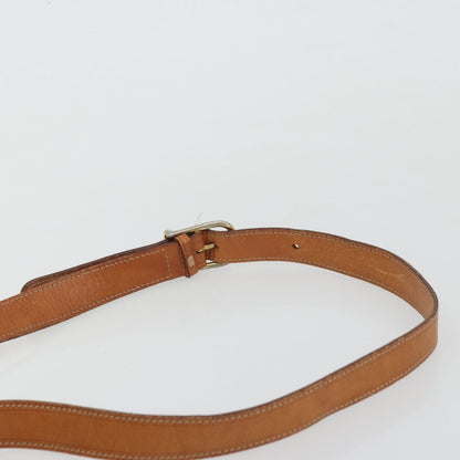 Celine Vintage Macadam Shoulder Bag Canvas and Leather, Brown, Canvas, Shoulder Bag