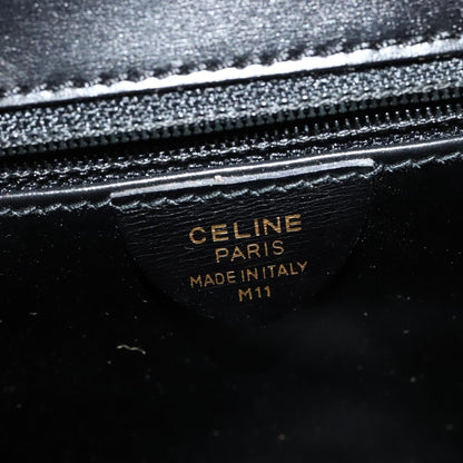 Celine Handbag Leather, BLACK, LEATHER, Handbag