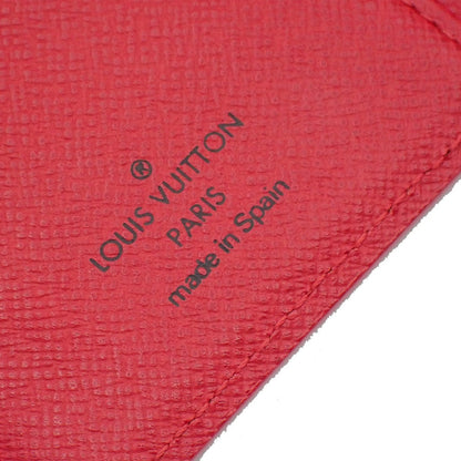 Louis Vuitton Agenda Cover Epi Leather, RED, LEATHER, Clutche & pouche