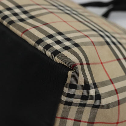 Burberry Nova Check Tote Nylon, BEIGE, NYLON, Tote bag