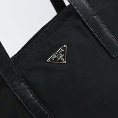 Prada Vintage Zip Tote Tessuto, BLACK, NYLON, Tote bag